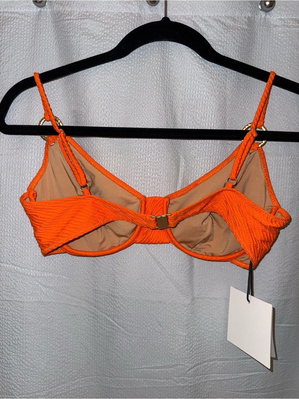 NWT Yllw the Label Textured Bikini Top - Picture 2 of 6